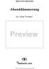 Abenddämmerung - No. 5 from "5 Lieder" - Op. 49