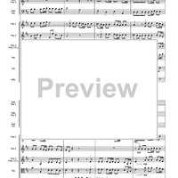 Adagio and Canzona from Ode for Saint Cecilia’s Day - Score
