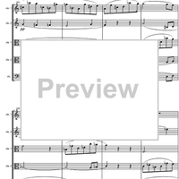 String Quintet a minor Op.91 - Score