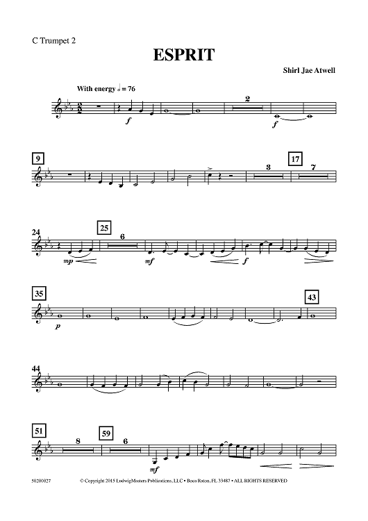 Esprit - Trumpet 2 in C