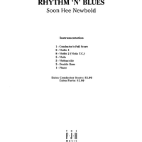 Rhythm 'n' Blues - Score Cover