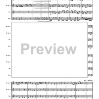 Royal Fireworks Suite - Score