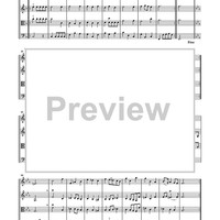 Water Music Suites - Score