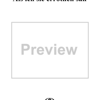 Als ich sie erröthen sah, D153