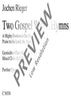 Two Gospel World Hymns - Score