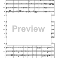 Over the Hills and Far Away - Score