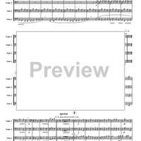 An English Folk Christmas - Score