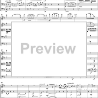 Serenade for String Orchestra in C major (C-dur). Movement III, Elegia - Score