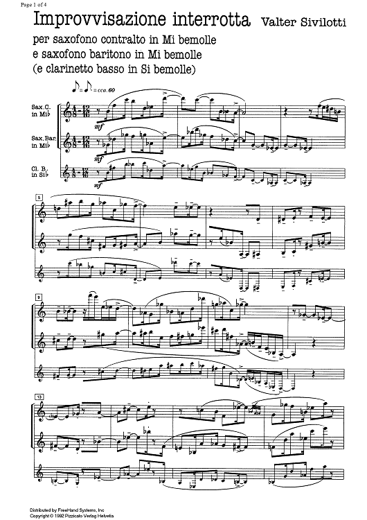 Improvvisazione interrotta