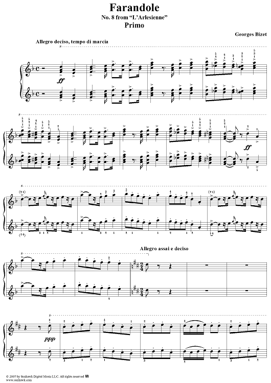 L'Arlésienne: No. 8, Farandole