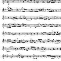 Sonata No. 5 Bb Major KV10 - Flute
