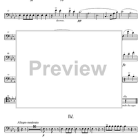 Piano Trio No. 2 Eb Major D929 - Cello