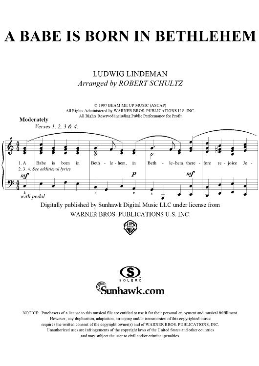 A Babe Is Born in Bethlehem