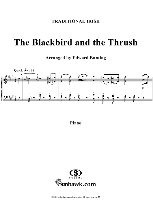The Blackbird and the Thrush