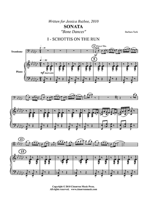 Sonata "Bone Dances" - Piano Score
