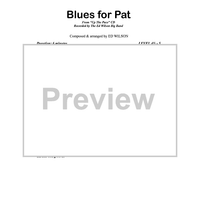 Blues for Pat - Conductor's Notes