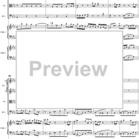 Double Clavier Concerto No. 3 in C Minor, Movement 3   (BWV 1062) - Score