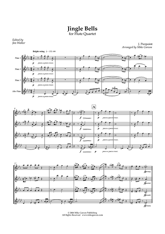 Jingle Bells - Score