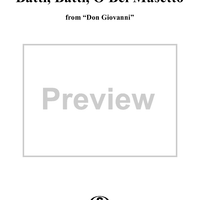 Batti, Batti, O Bel Masett - From Don Giovanni