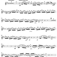 "Lass, o Welt, mich aus Verachtung", Aria, No. 5 from Cantata No. 123: "Liebster Immanuel, Herzog der Frommen" - Flute
