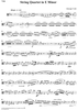String Quartet in E Minor - Viola