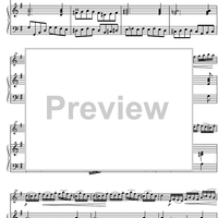 Sonata G Major Op.71 No. 1 - Score