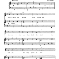 Don't Break The Heart That Loves You