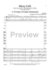 Merry Celli - Four Carols for Cello Quartet or Choir (with optional Bass) - Score