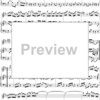 Flute Sonata No. 1, Movement 4 - Piano Score