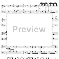 Sylvia, Act 1, No. 3: Les Chasseresses - Piano Score