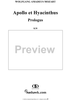 Intrada, from "Apollo et Hyacinthus", Prologus (K38) - Full Score