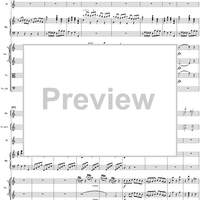 Flute & Harp Concerto in C Major, Movement 3 K297c (K299) - Full Score