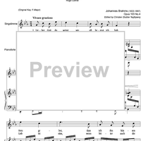 Lieber Gott, du weisst Op.103 No. 4