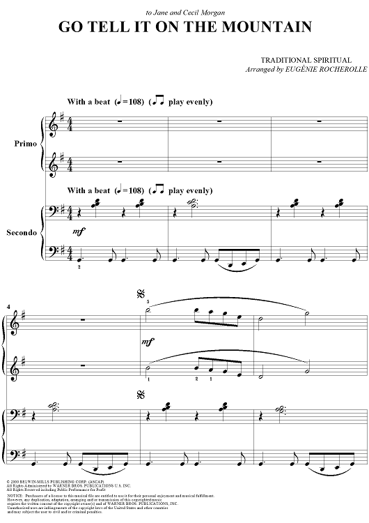 Go Tell It on the Mountain