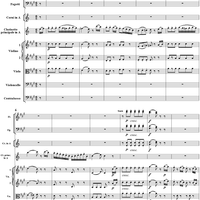 Clarinet Concerto in A Major, K622 - Movement 3 - Full Score