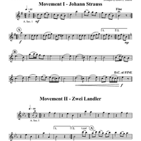 Three Dances - Alto Sax 2