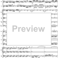 Brandenburg Concerto No. 2: (Allegro) - Score