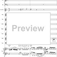 La Finta Giardiniera, Act 2, No. 23 "Hier in diesen Finsternissen" (Finale, Septet) - Full Score