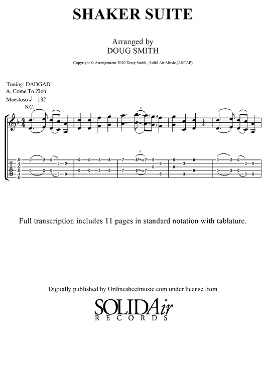 Shaker Suite (No MP3)