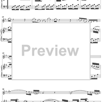 Violin Sonata No. 12 in G Major, K27 - Piano Score