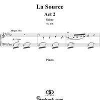 La Source, Act 2, No. 23b: Scène