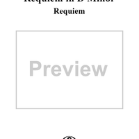Requiem in D Minor, No. 1: Requiem
