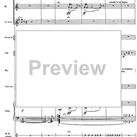 Sylvie et le paon - Score