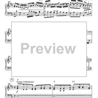 Overture - from Suite #3 in D Major - Keyboard or Guitar