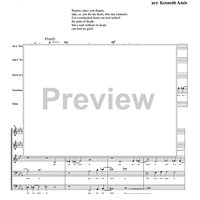 Beltà poi che t'assenti - Score