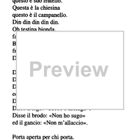 Trittico di filastrocche