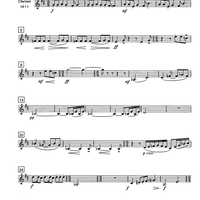 Quintet in F - Clarinet