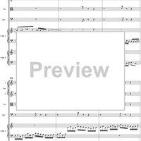 Double Clavier Concerto No. 2 in C Major, Movement 3   (BWV 1061) - Score