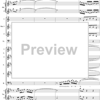 Gloria Patri (Chorus), No. 12 from "Magnificat in D Major" - Full Score