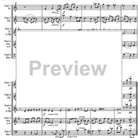 Birthday Variations Carl Nielsen - Score